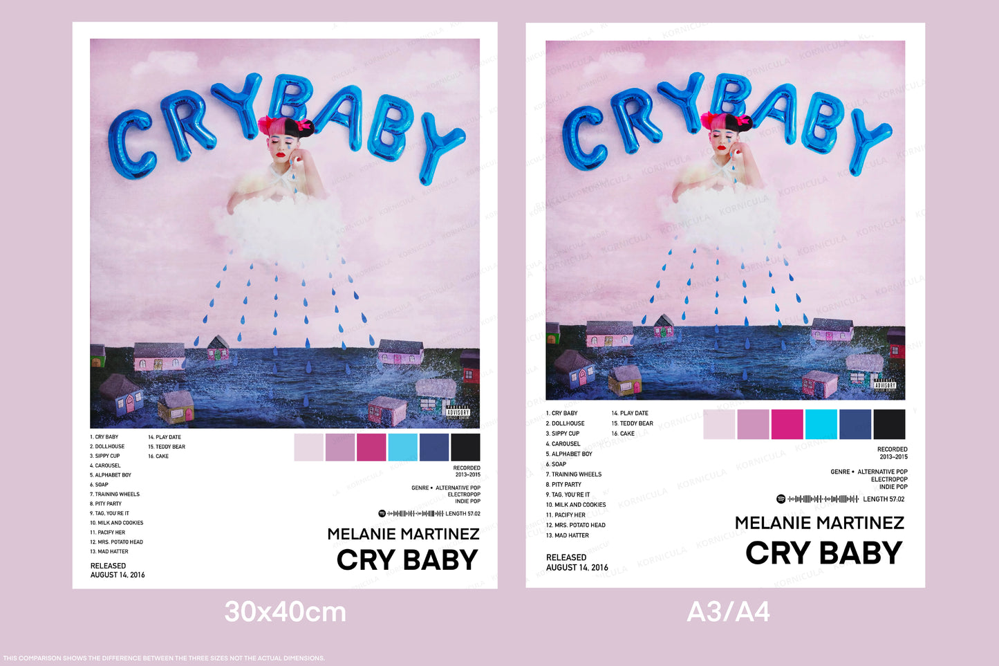 Cry Baby Poster Melanie Martinez Digital Download