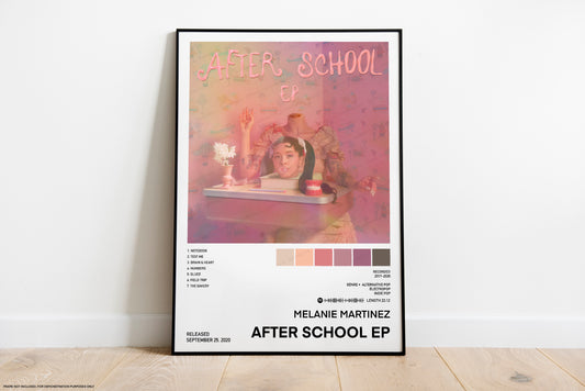 After School EP Poster Melanie Martinez Digital Download