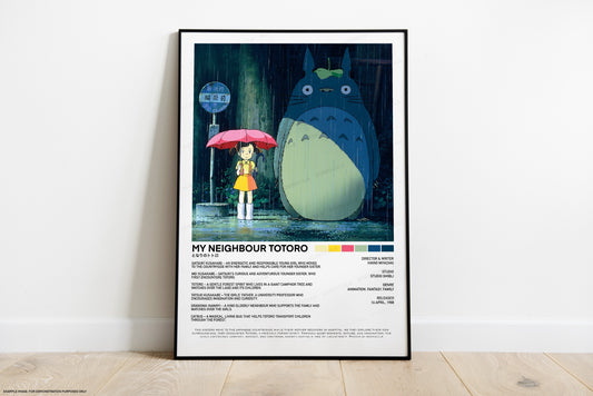 My Neighbor Totoro Fan Poster Digital Download