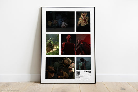 The Last Of Us Part 2 Game Poster Digital Download