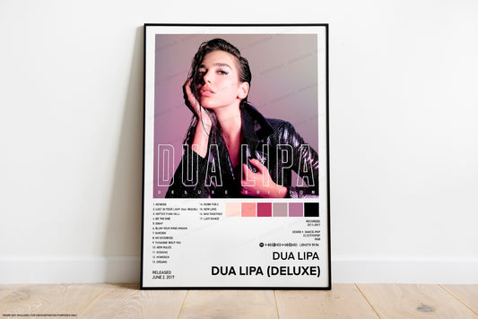 Dua Lipa Poster Digital Download